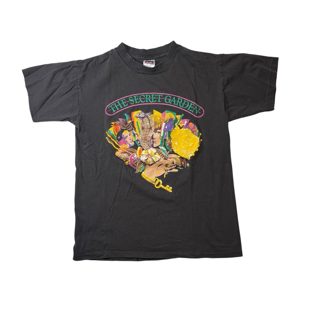 Vintage The Secret Garden Musical Logo  T-Shirt ‎ Medium